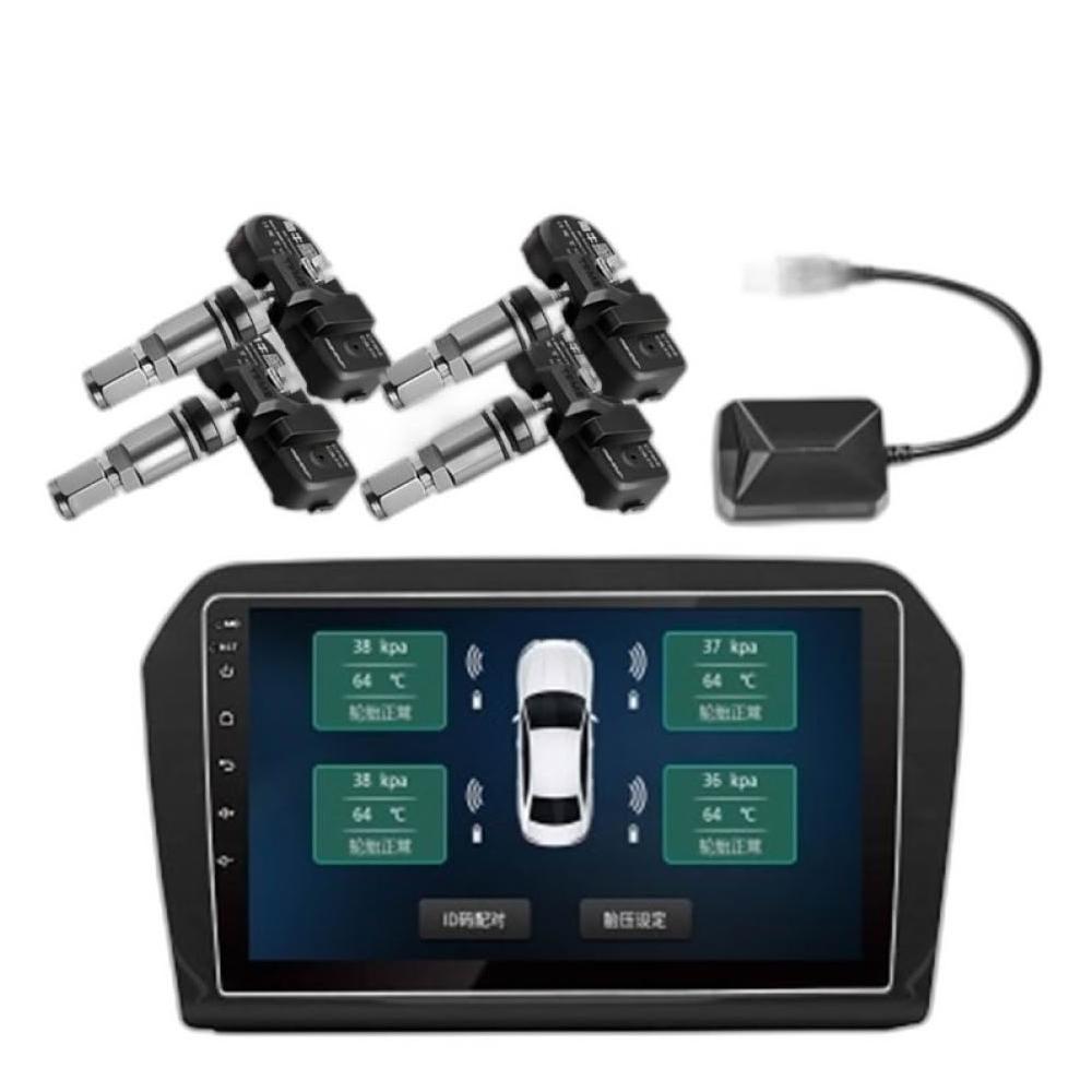 (若衝突可退)胎王胎牛_安卓機胎內胎壓偵測器 android 車機 TPMS 導航機胎壓