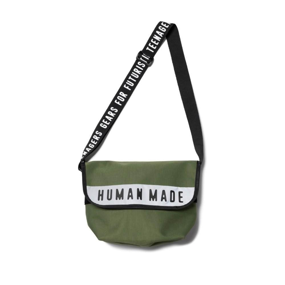 Human Made】2023AW HUMAN MADE MESSENGER BAG MEDIUM 中郵差包