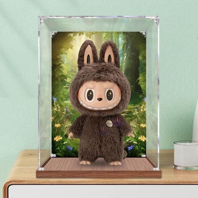 喜可xekoro適用泡泡瑪特zimomo labubu 大首領陰晴大天使公仔壓克