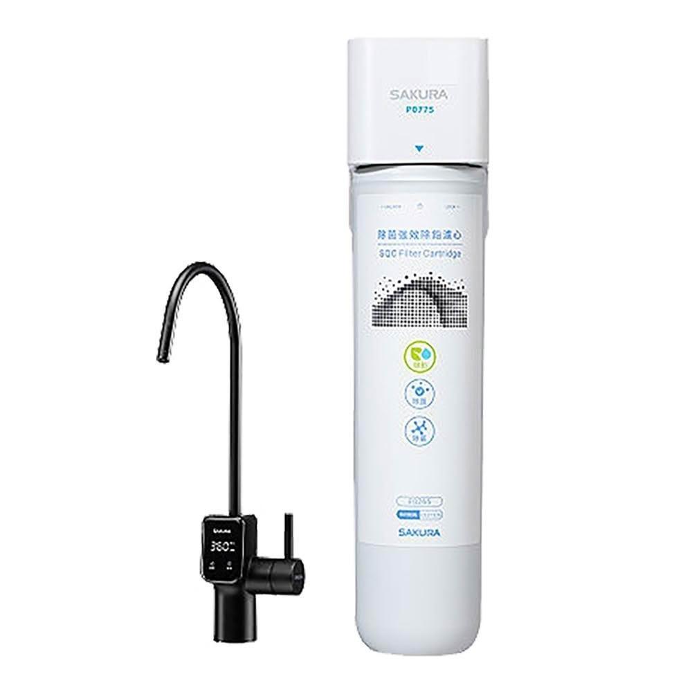 【SAKURA 櫻花】(全省安裝)櫻花單管強效除鉛型電子觸控龍頭淨水器P0775