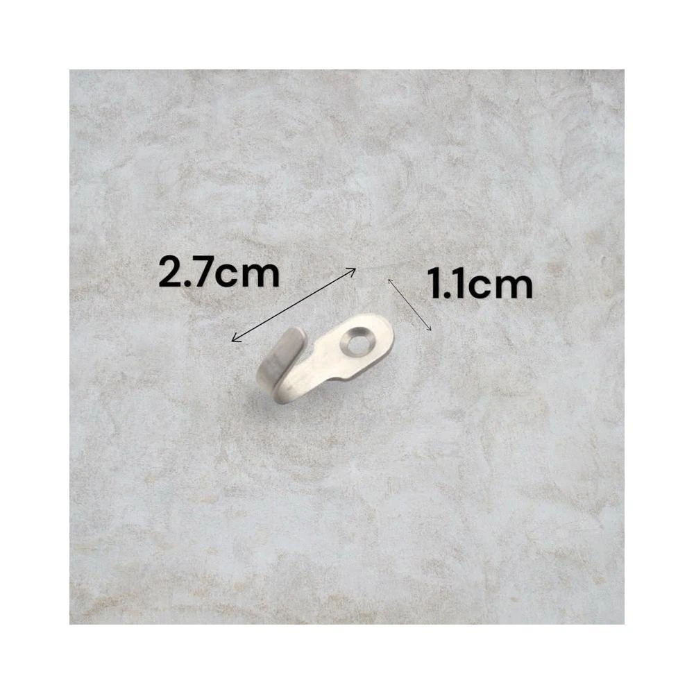 《斑啾植選》鹿角蕨上板勾(銀)｜不鏽鋼｜一組10入附螺絲｜快速上板｜簡易上板｜不銹鋼螺絲｜上板植物｜掛勾