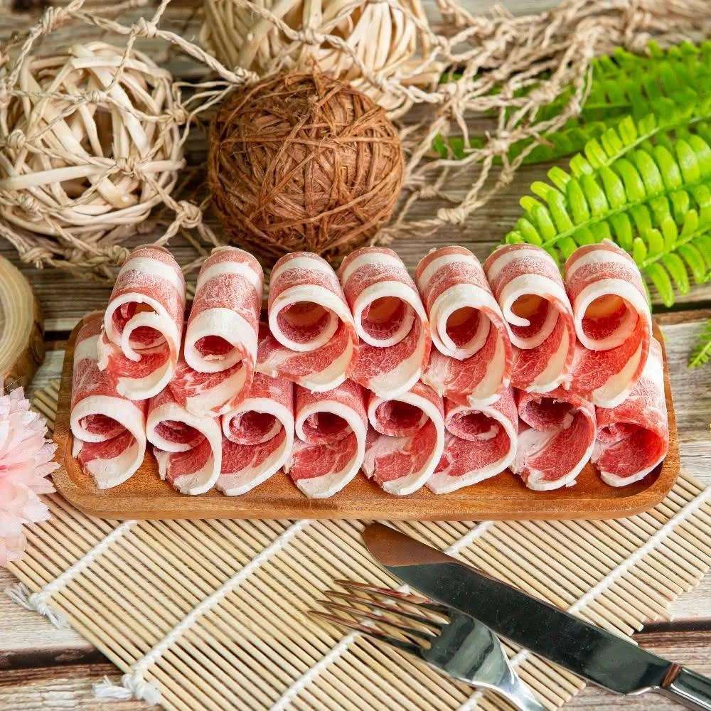 【小嚼士】安格斯牛五花肉火鍋肉片 1KG(美國牛 牛培根肉 牛五花肉 牛肉片 雪花牛 牛火鍋肉片 冷凍肉品食品 牛肉片)