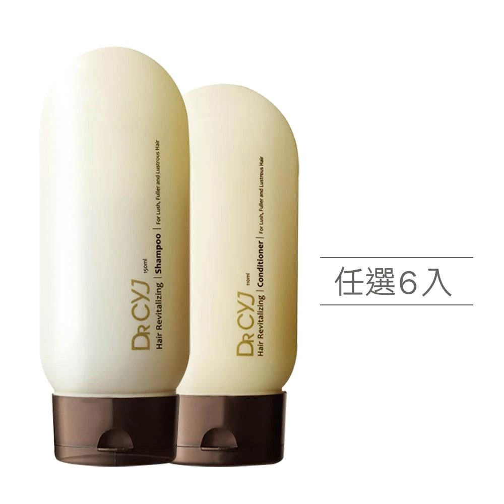 【DR. CYJ】胜肽賦活洗髮精150ml / 胜肽賦活護髮素110ml-任選6瓶