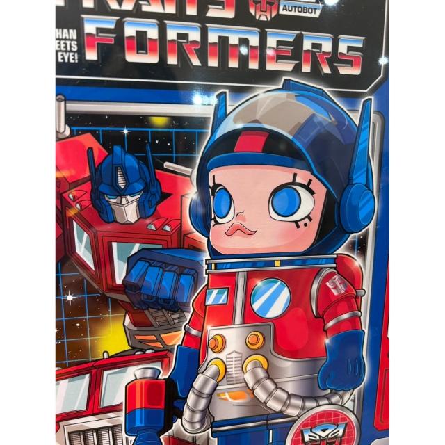 POPMART MEGA SPACE MOLLY 天擎 400% POPMART 泡泡瑪特POPMART MEGA SPACE MOLLY 柯博文⁄擎天柱400%⁄1000％