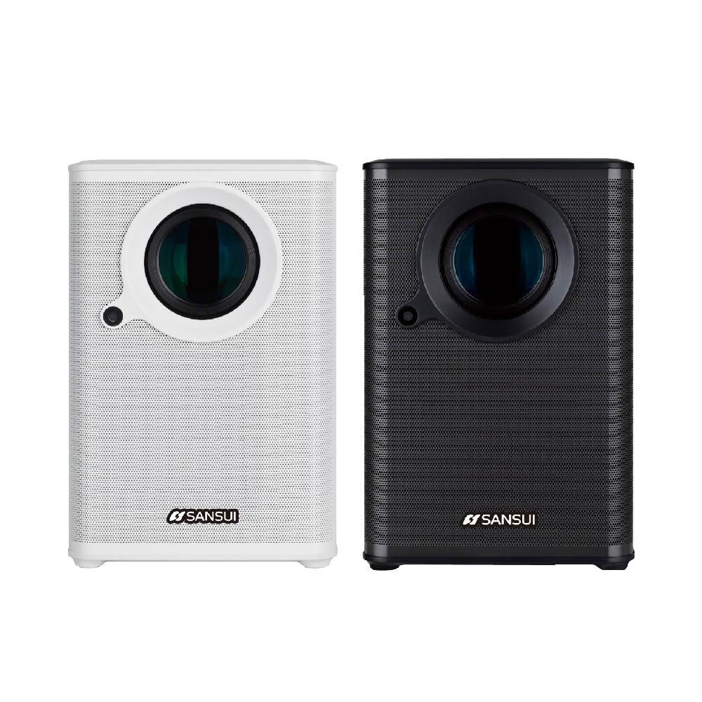 【SANSUI 山水】1080P智慧微型投影機 自動對焦 送100吋布幕+腳架 SPJ-M6