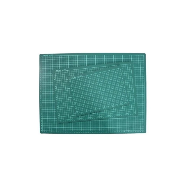 A4切割墊 16K切割板 深綠色/一片入有格 桌墊切割板 切割墊板 30cm x 22cm MIT製-信億C