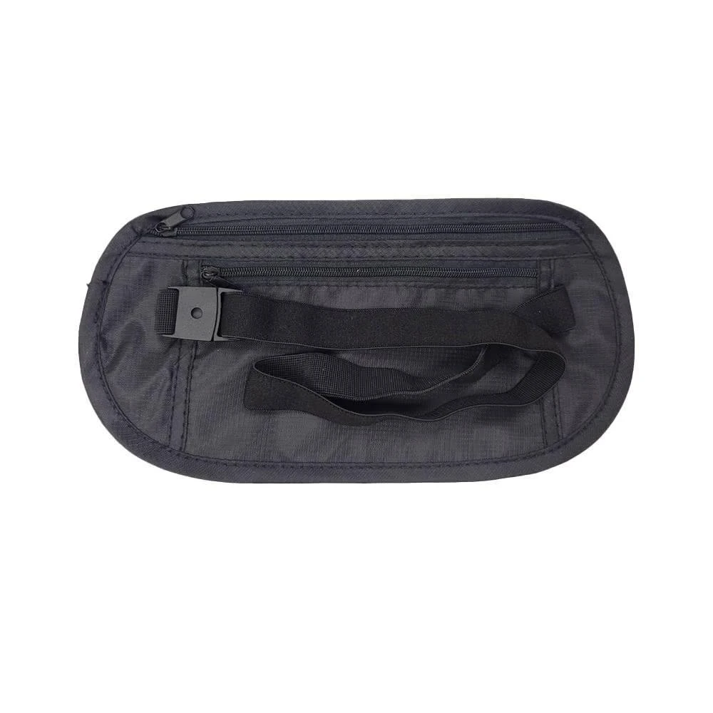 旅行防盜腰包 旅行貼身包 隱形護照包 防水透氣 隱形收納