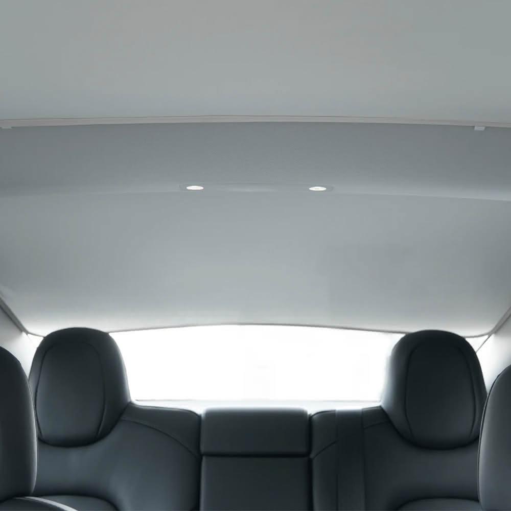 【JOWUA】特斯拉 TESLA 全車系 所有年分 Model 3玻璃車頂遮陽簾原車灰(特殊雙面布料 專利卡扣)