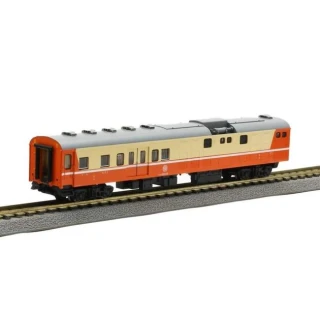 台鐵莒光號客車40FP10000型靜態紀念車火車模型含展示底座鐵支路