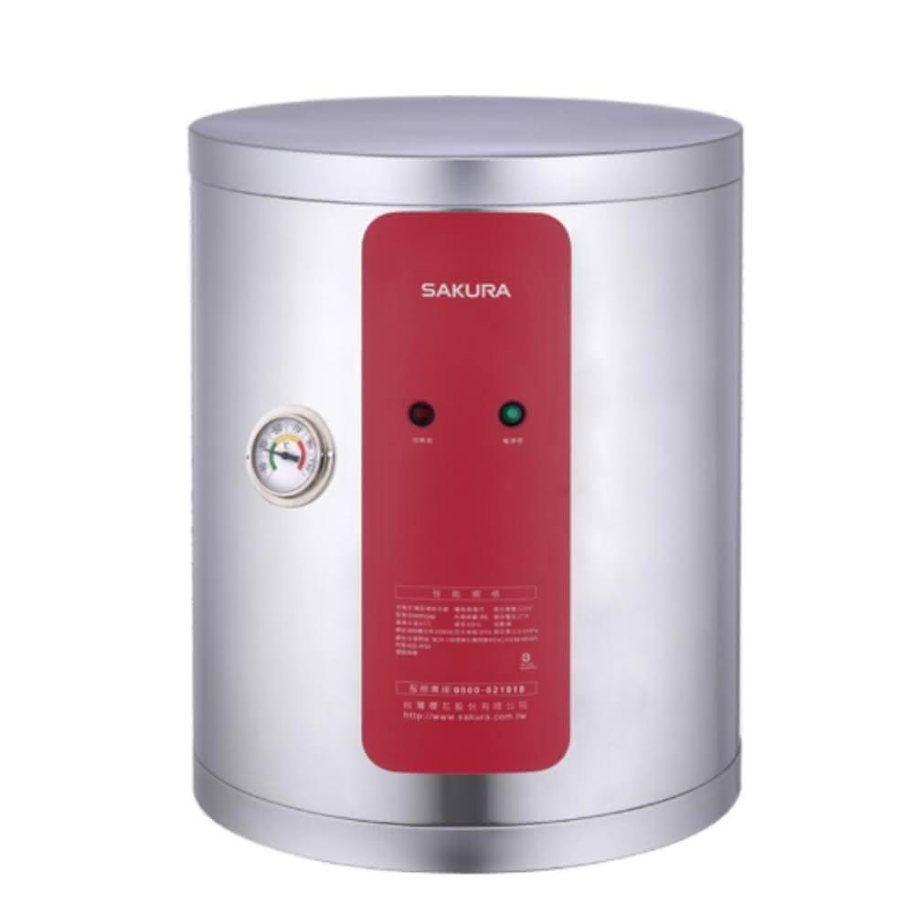 櫻花8加侖直立式6KW電熱水器儲熱式EH0810A6基本安裝