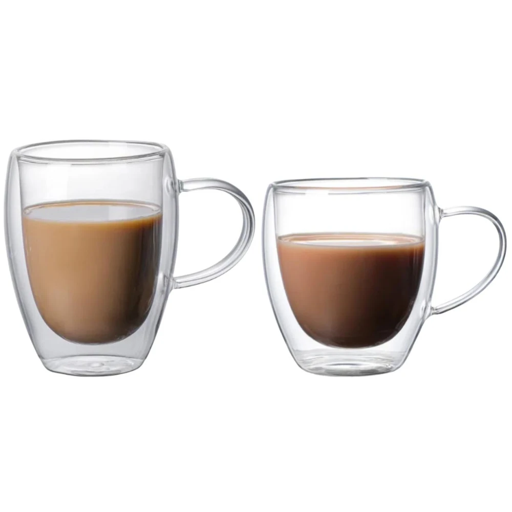 雙層玻璃杯 耐熱玻璃杯 雙層杯 玻璃杯 咖啡杯 水杯 茶杯 酒杯 耐熱杯 隔熱玻璃杯 透明玻璃杯