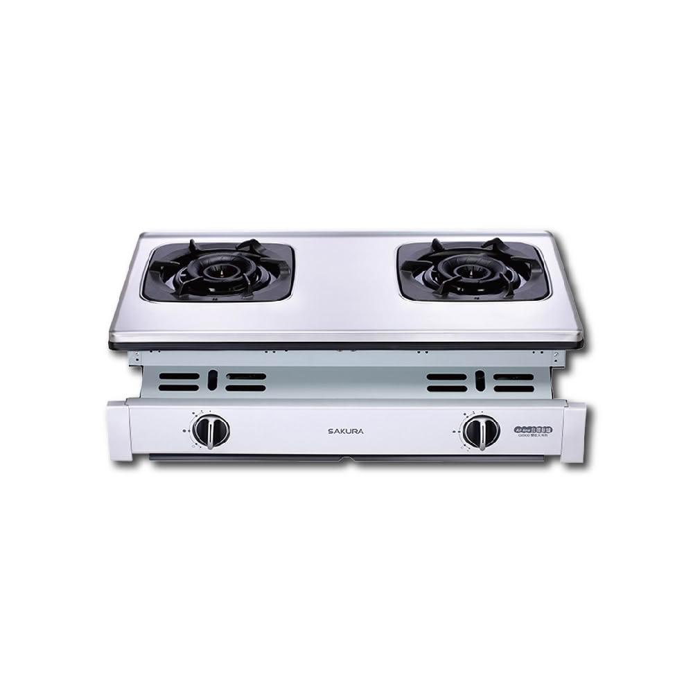【SAKURA 櫻花】G6900 G6900S 二口雙炫火嵌入爐 NG1/LPG【省錢王居家生活館】