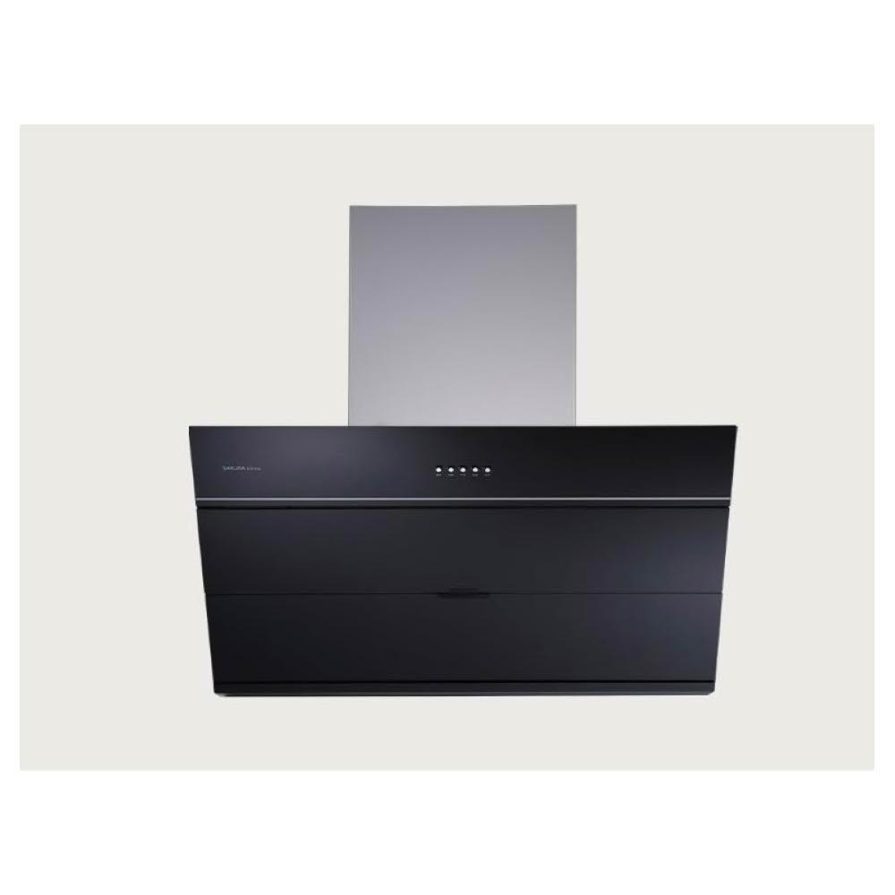 【SAKURA 櫻花】R7615 近吸除油煙機 (含標準安裝) R-7615｜大吸力｜磁吸式油網｜鋼化玻璃｜