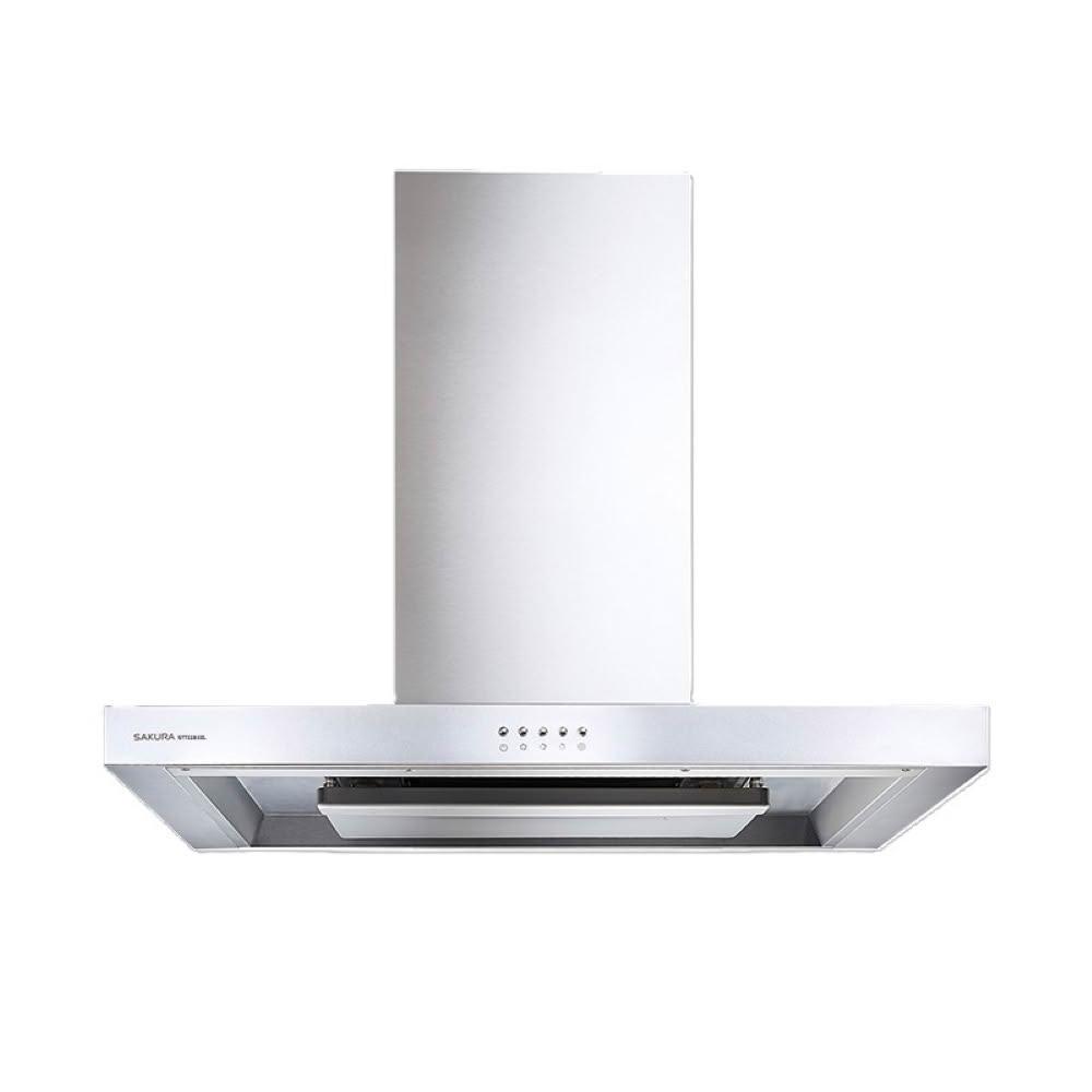 【SAKURA 櫻花】R7722B 歐化除油煙機-環吸系列 (含標準安裝) R-7722B｜倒T｜直吸式｜二極馬達｜