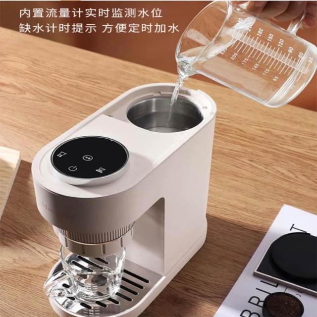 半自動美式咖啡機 膠囊咖啡機 手沖/冷萃咖啡機 110V 觸控預浸泡 多層過濾 鋰電款  20.5x9x21cm