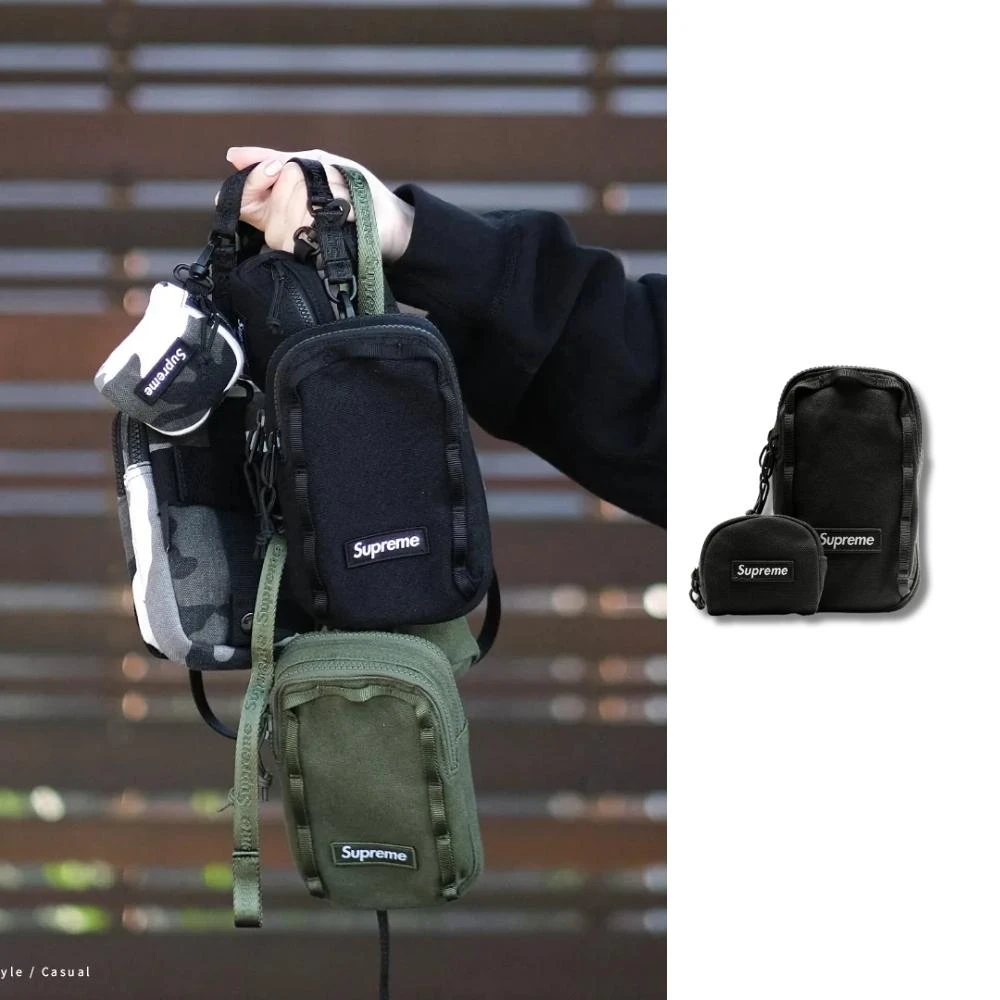 SUPREME】Supreme 25SS Camera Bag + Mini Pouch 1.5L 相機包SS25B9