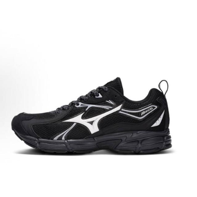 清美 MIZUNO 美津濃SPEED 10S BLACK Y2K 男女同款復古運動鞋慢跑鞋白