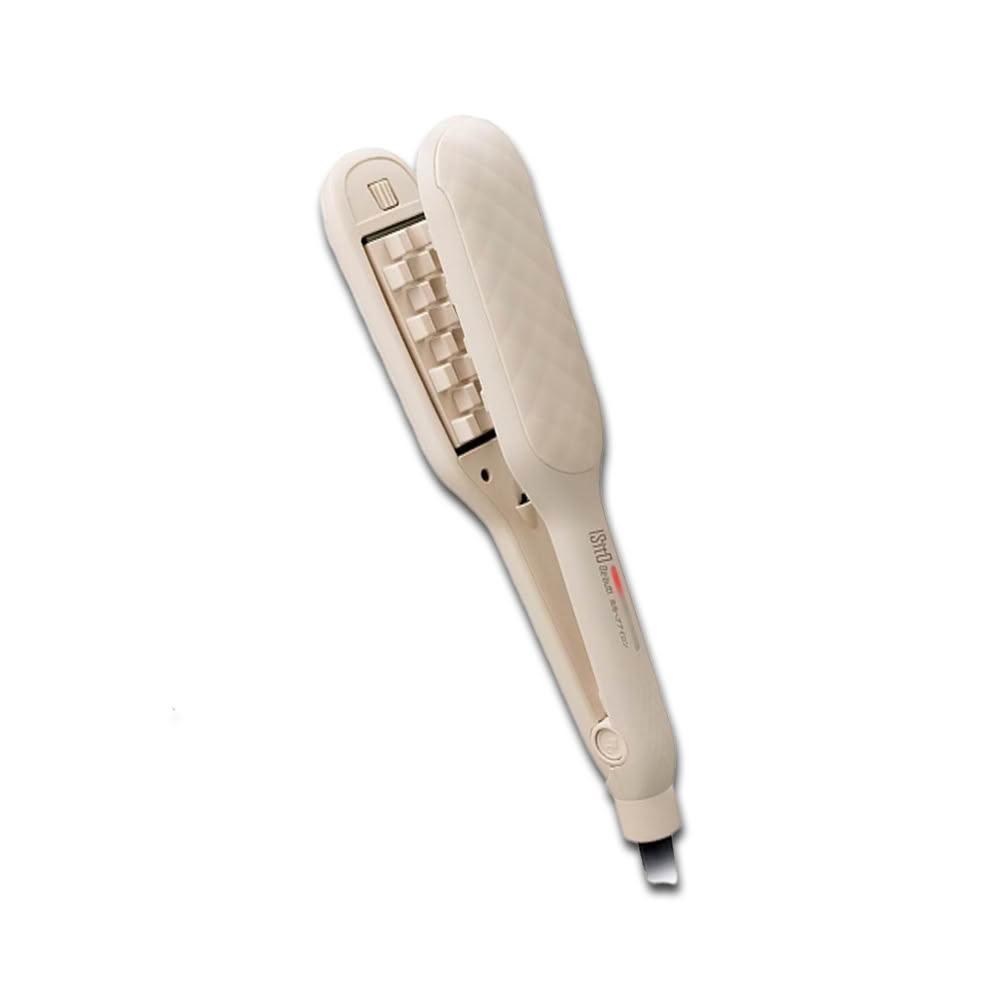  ISITO IS-24E02DH 直髮器與捲髮棒二合一，米色系設計輕巧便攜，尺寸僅275x49x48mm，70W功率適合日常造型。支援100-240V國際電壓（無調節功能），依外包裝標示溫度，內容包含主機及說明書。中國製造，BSMI許可字號T33599，提供1年保固。個人衛生用品，完美適用於直髮或捲髮需求，提升您的髮型魅力！ 