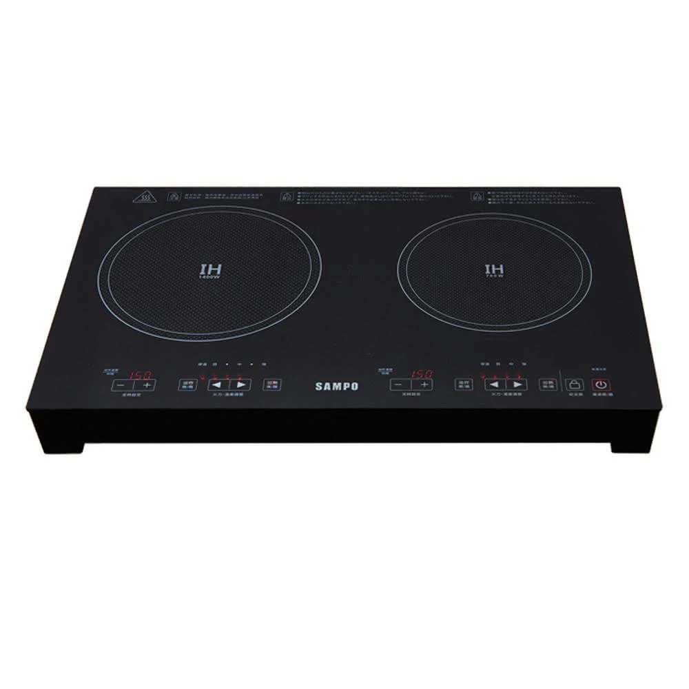 【SAMPO 聲寶】下殺促銷! 微電腦雙口IH變頻電磁爐 KM-VA14GM