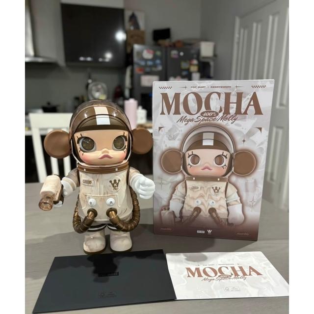 POPMART 泡泡瑪特】MEGA SPACE MOLLY 400% 摩卡 ポップマート MEGA
