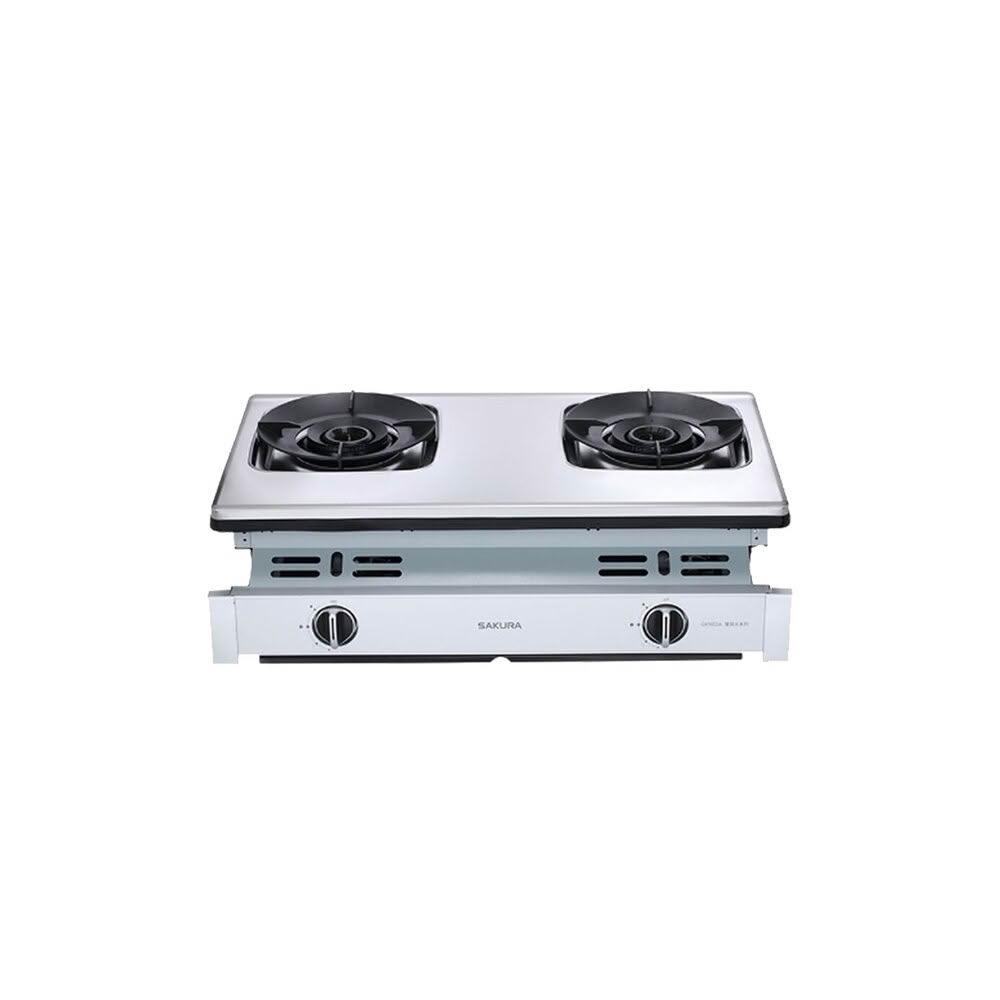 【SAKURA 櫻花】G6902A 聚熱焱 雙內焰 嵌入爐 瓦斯爐 限定區域送基本安裝