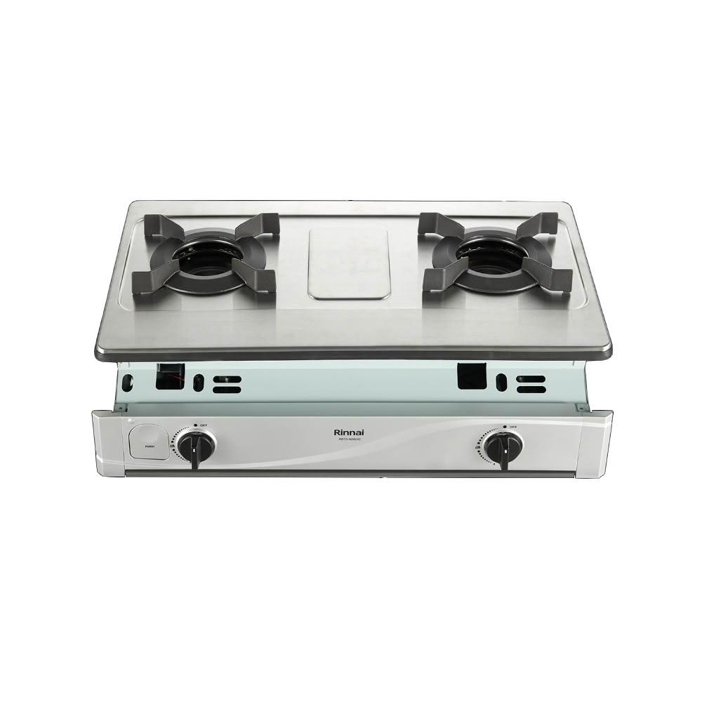 Rinnai 林內 嵌入式內焰不鏽鋼雙口爐 RBTS-N2601S 含運不安裝