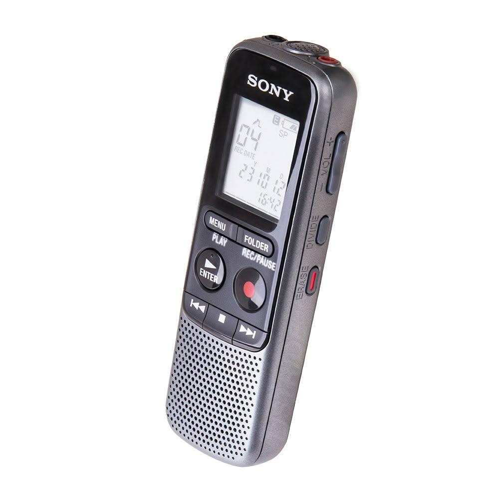 【SONY 索尼】 ICD-PX240 錄音筆 內建4G 附贈耳機/收納袋【上網登錄保固一年】