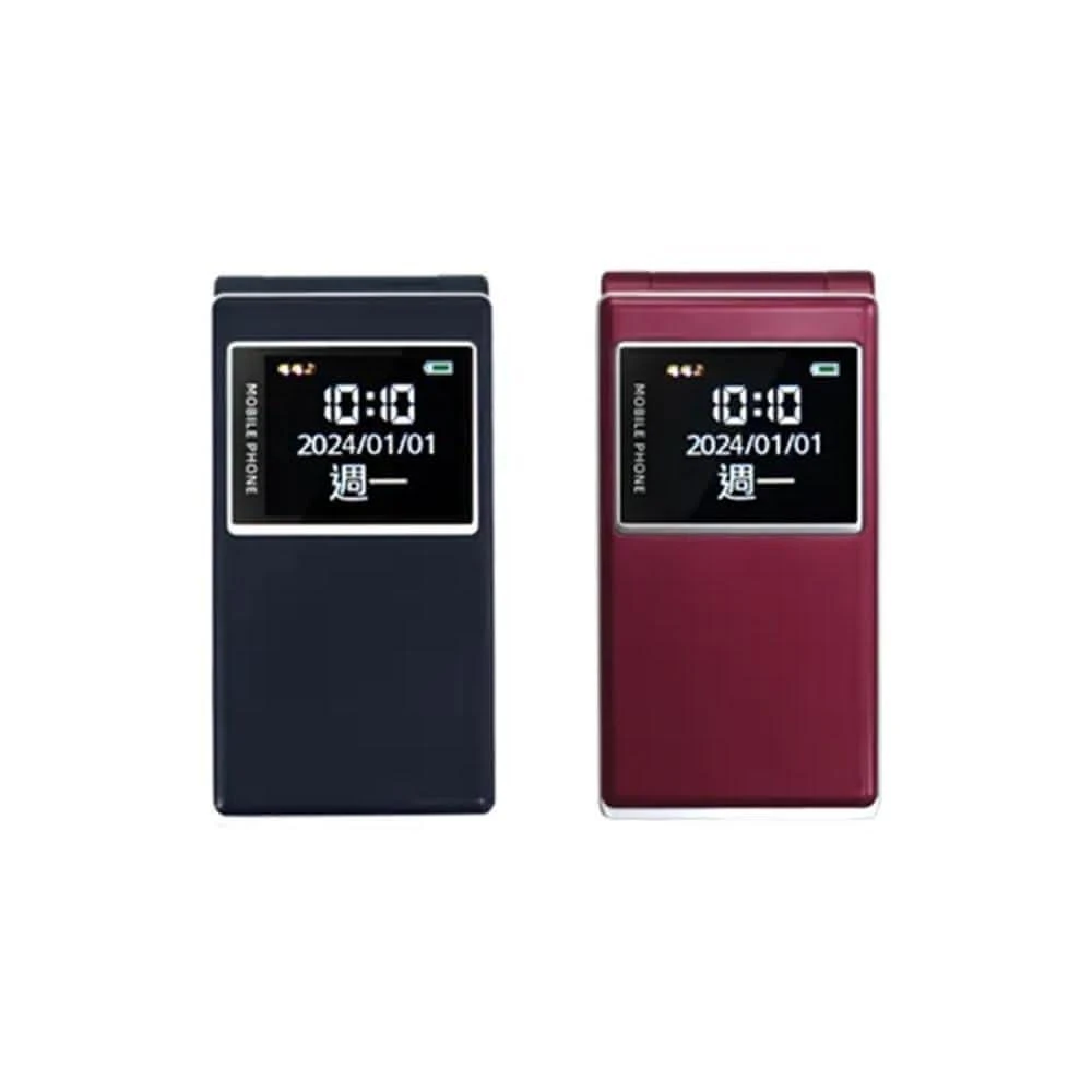 Uniscope 優思 V909 2.8吋摺疊4G手機 黑色 母親節送禮/長輩機/老人機/長續航/大字體