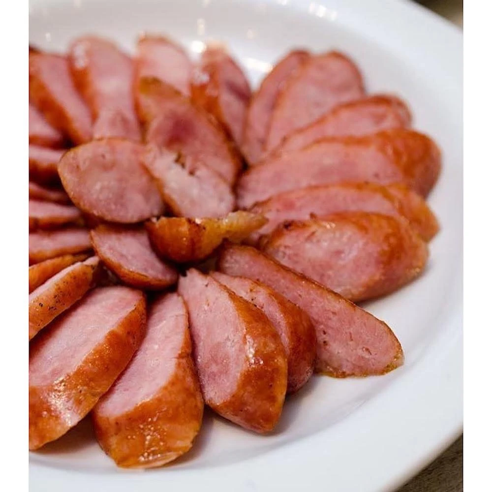 【誠實討海人】台灣  飛魚卵香腸 250g/5條/包(#台灣#香腸#飛魚卵#烤香腸#烤肉#燒烤#冷凍食品#冷凍肉品)