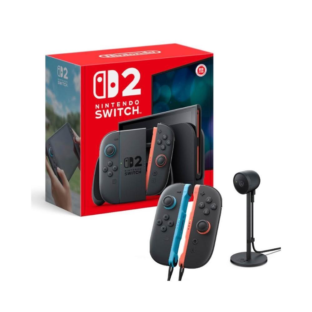 Nintendo 任天堂】NS2 Nintendo Switch 2 便攜包-灰黑-2025-07-10上市