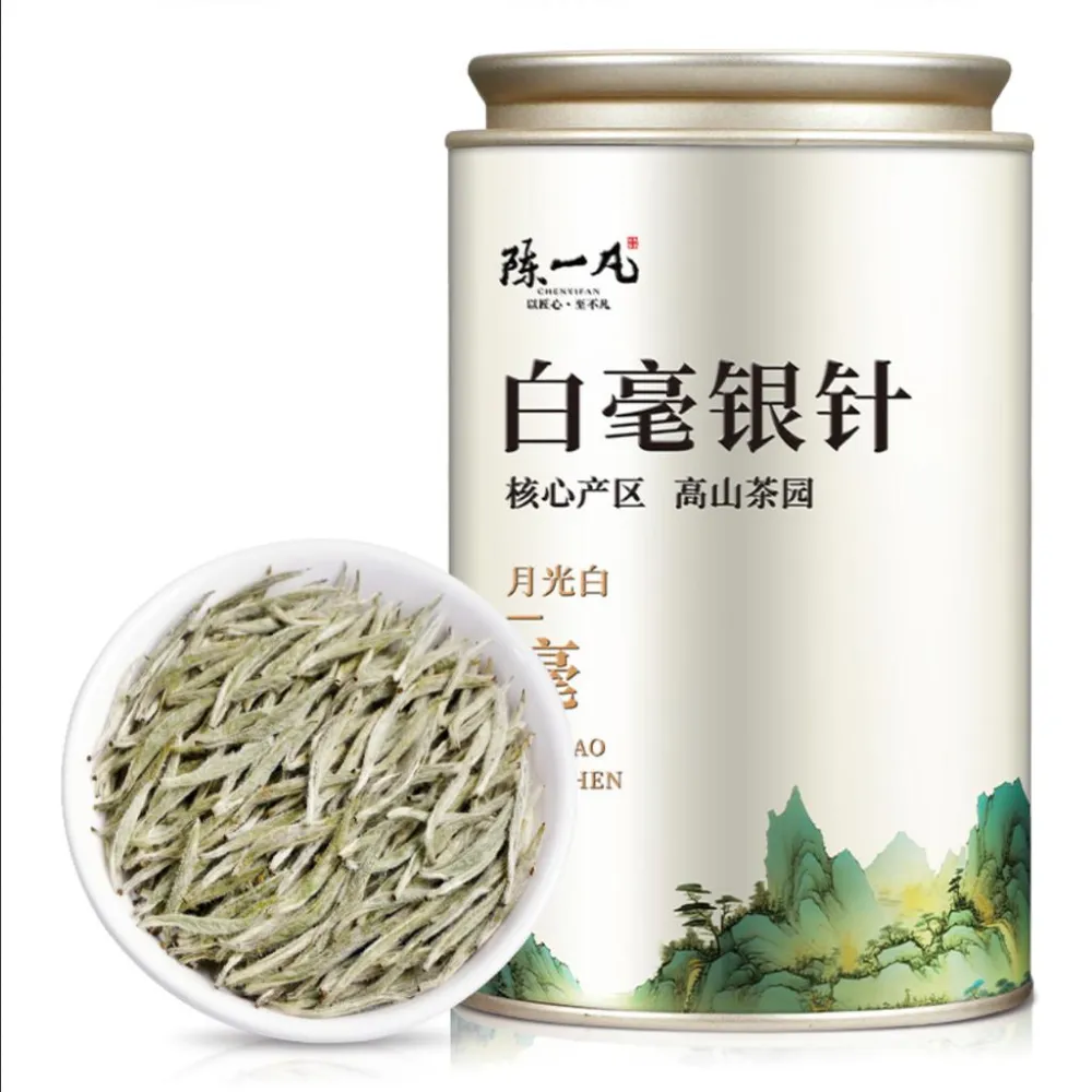 白毫銀針【特級】白茶　新品　180g Lucky 陳一凡特級白毫銀針正宗特級高山白豪銀針茶葉老白茶濃香型