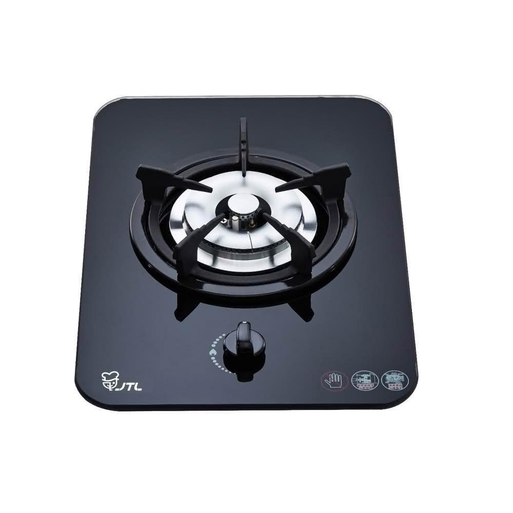 【喜特麗】單口玻璃檯面爐NG1/LPG瓦斯爐JT-GC111A基本安裝