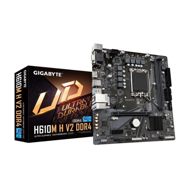 【GIGABYTE 技嘉】H610M H V2 DDR4(LGA1700/支援141312代CPU)