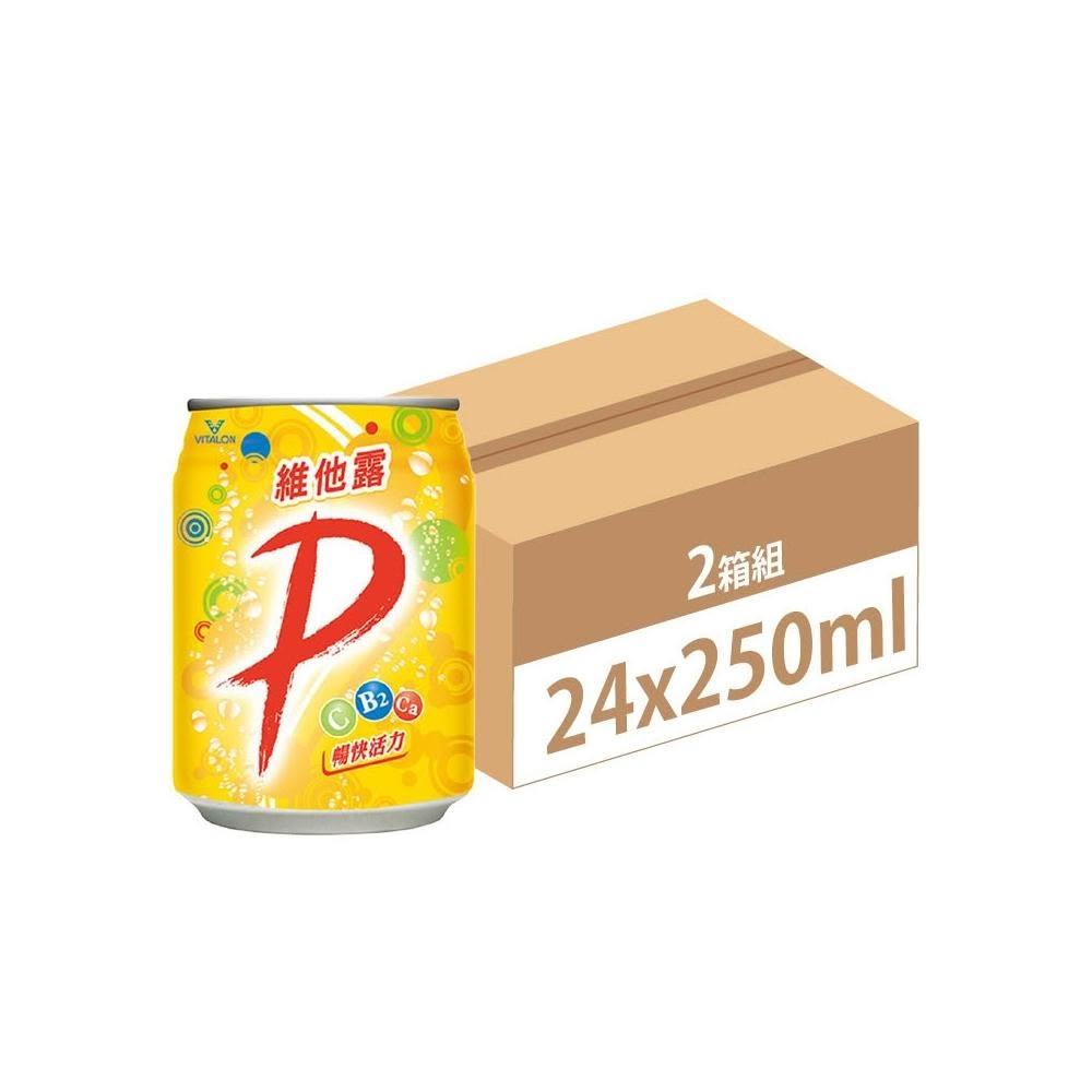 【維他露】P健康微泡飲料250mlx24入(2箱組)
