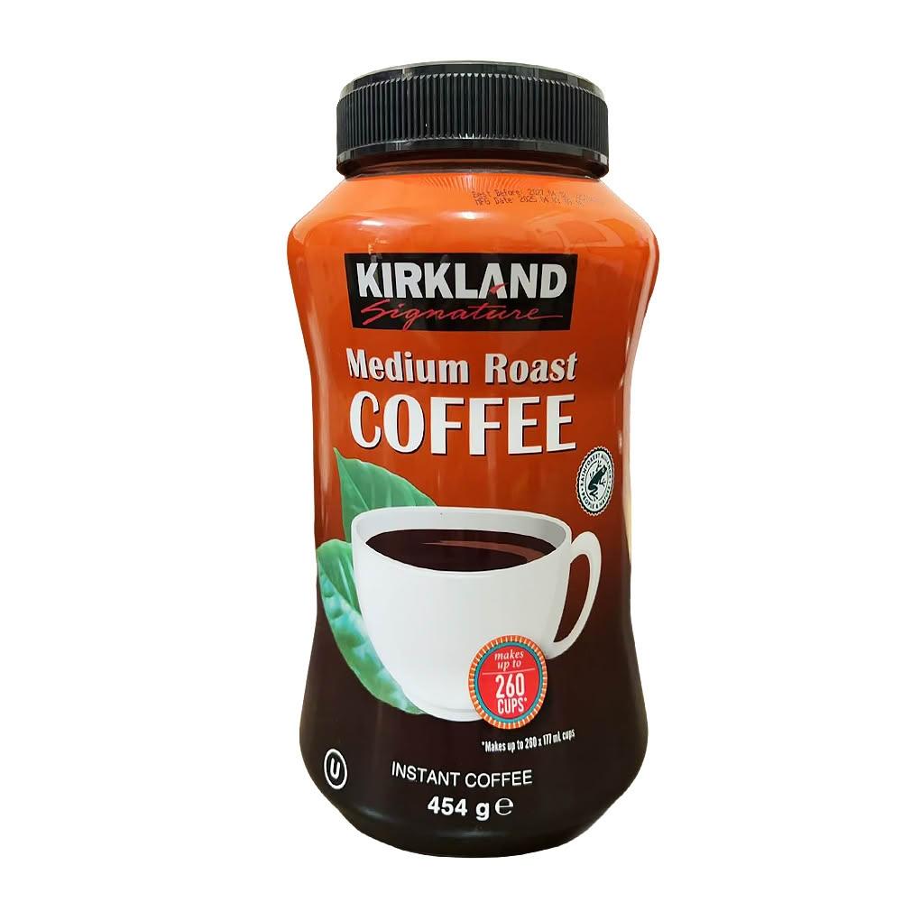 【Kirkland Signature 科克蘭】科克蘭 即溶咖啡粉 454公克