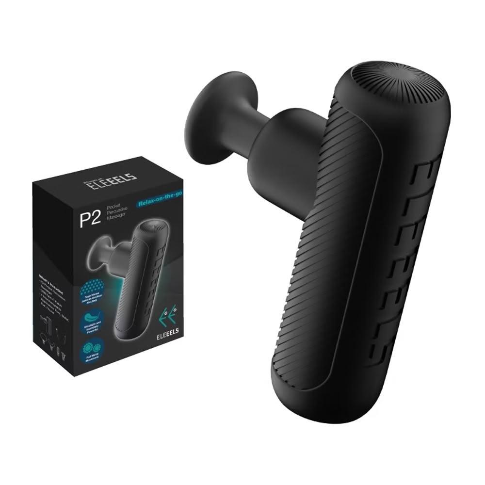 ELEEELS P2 充電 迷你 筋膜槍 按摩槍 4款按摩頭 ( 無線 大電量 Type C )