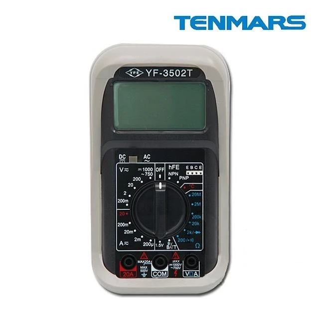 TENMARS泰馬仕 數位型三用電錶 YF-3502T 可測溫度 三用電表 數位電錶 電壓 電阻 歐姆