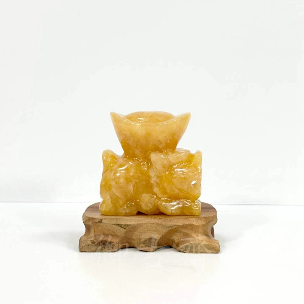 御古齋】黃銅精雕金蟾招財七星三腳蟾蜍財源廣進招財進寶銅工藝風水開運