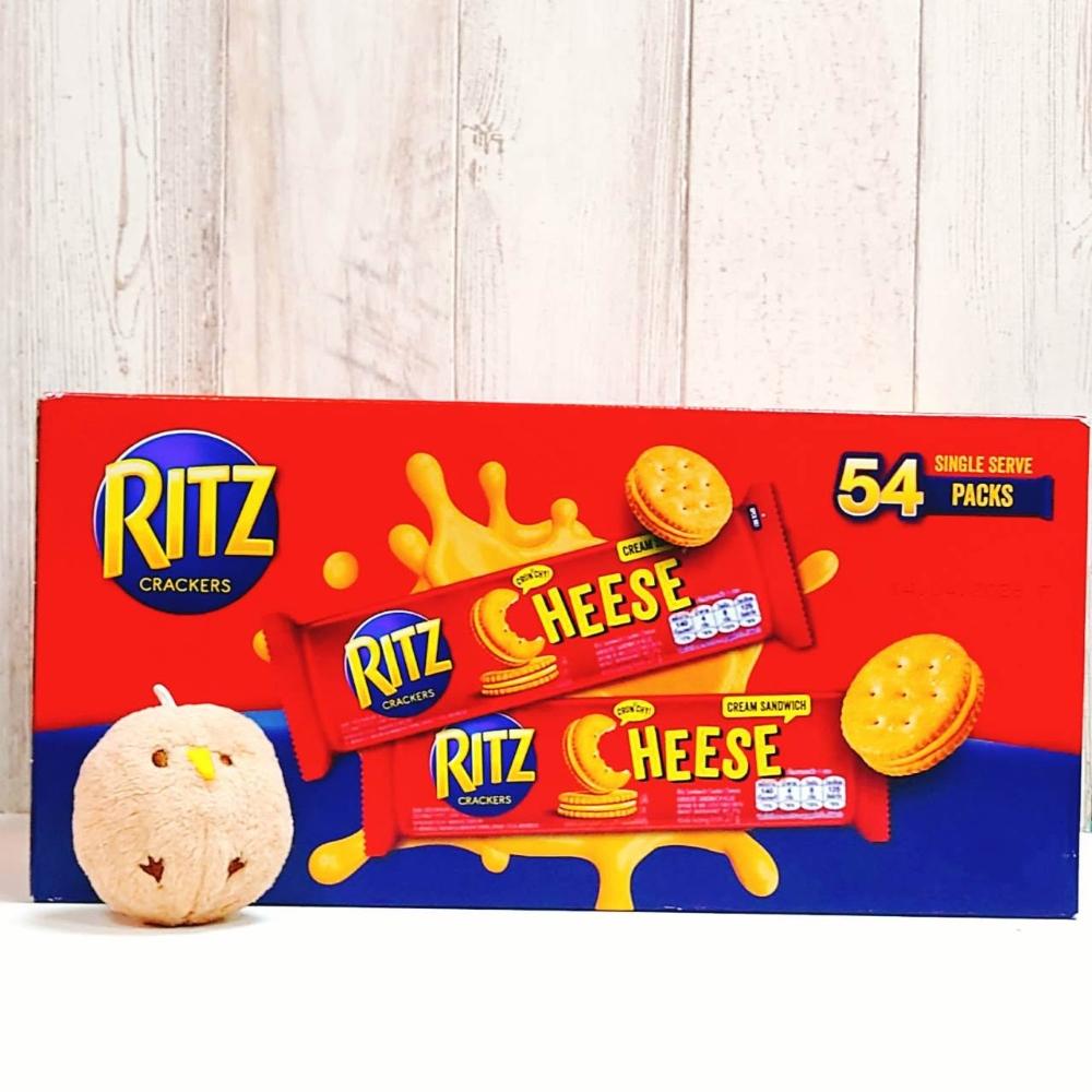 RITZ 麗滋】起司三明治餅乾隨手包27公克54包(起司餅乾起司三明治