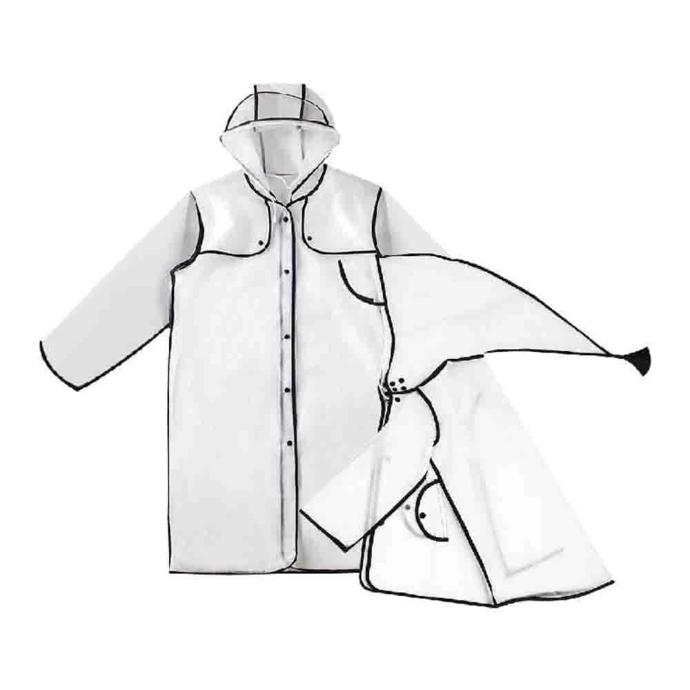 【Finger Pop 指選好物】韓版潮流雨衣-成人款雨衣 雨衣一件式 透明雨衣 連身雨衣 親子雨衣