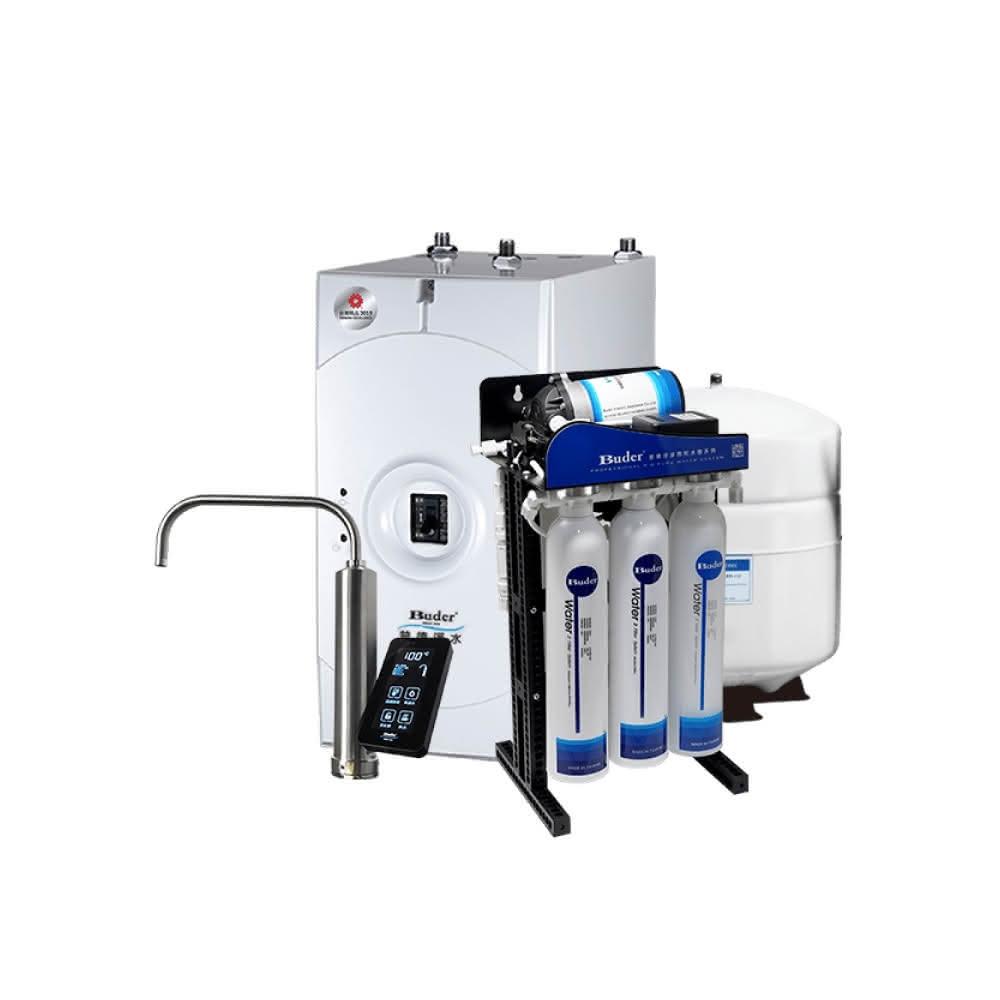 【Buder 普德】BD-3004NI5 觸控式冷熱廚下加熱器 搭配RO-2604 五道RO逆滲透純水機省錢王-專業快速安裝