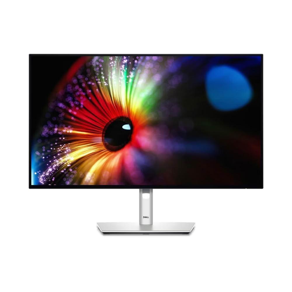 DELL戴爾 U2724D DELL戴爾 U2724D 27吋 IPS 面板顯示器,最高解析度 2560 x 1440 (2K),支援 10.7 億色與 2000:1 對比,適合專業攝影與設計職人。亮度達 350 cd/m²,178° 廣視角,8ms 反應時間,內建抗藍光護眼功能,窄邊框設計可 90° 樞軸旋轉與左右旋轉。訊號輸入支援 HDMI、DisplayPort 與 USB Type-C (USB 3.2),VESA 壁掛相容,無內建喇叭,重量 6.56kg,四年保固,提供高效專業工作環境。