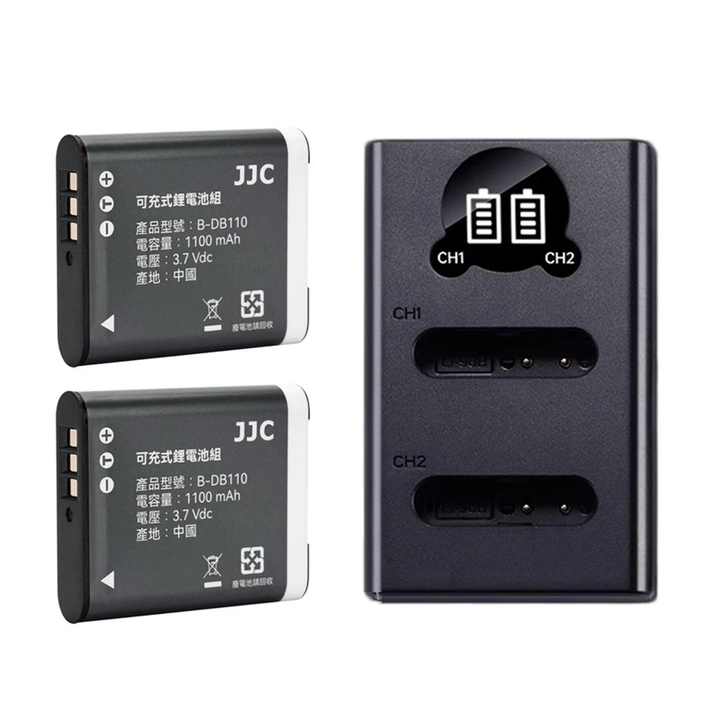 【JJC】OLYMPUS TG-7 專用電池｜副廠電池｜副廠充電器 相容 TG-6 TG-5｜防水相機電池｜OM SYSTEM