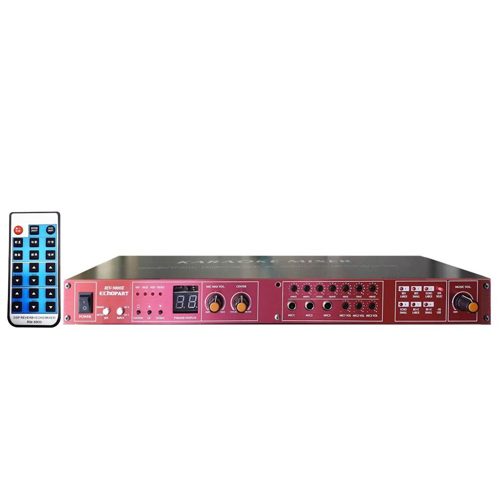 EchoPart REV-9800PRO 麥克風迴音混音機 贈好禮