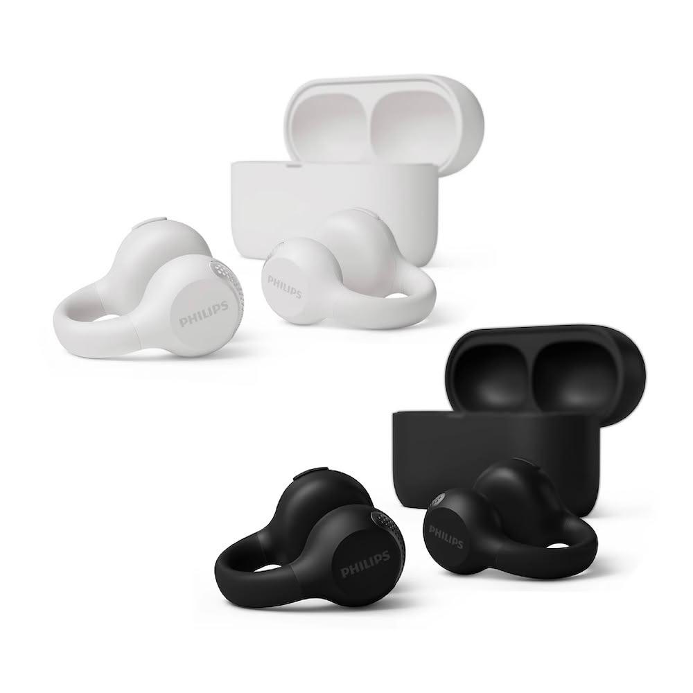 【Philips 飛利浦】GO 系列 TAQ2000 ⽿夾式 真無線藍牙⽿機