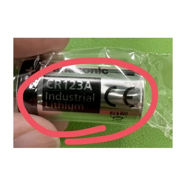 CR123A 國際牌 兩個一組 鋰電池｜高效能 3V 鋰電池｜相機／手電筒／警報器專用