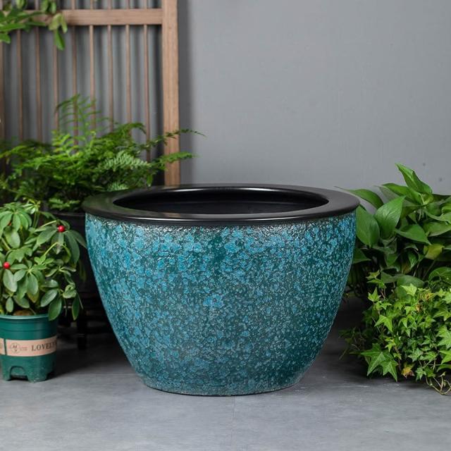 陶瓷錦鯉金魚缸特大號庭院門海大型睡蓮缸荷花缸老式大水缸