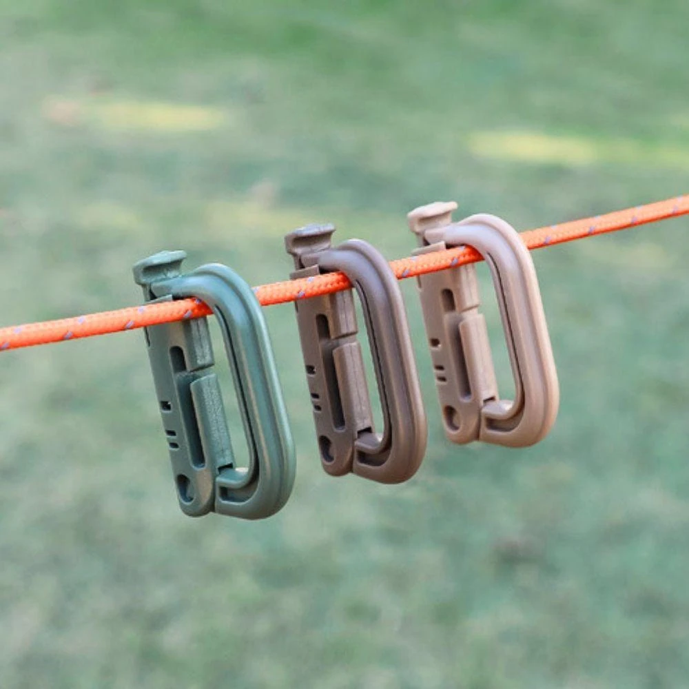 輕量化戰術掛勾 登山背包扣 背包扣環 行李掛扣 輕量戰術扣 戰術掛扣 D型扣 D扣 掛扣 鑰匙扣 露營扣環 掛勾