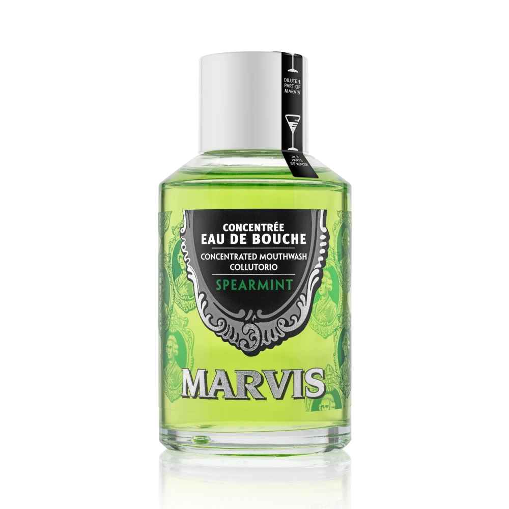 【MARVIS】義大利精品漱口水-經典薄荷120ml(Mouthwash Spearmint)