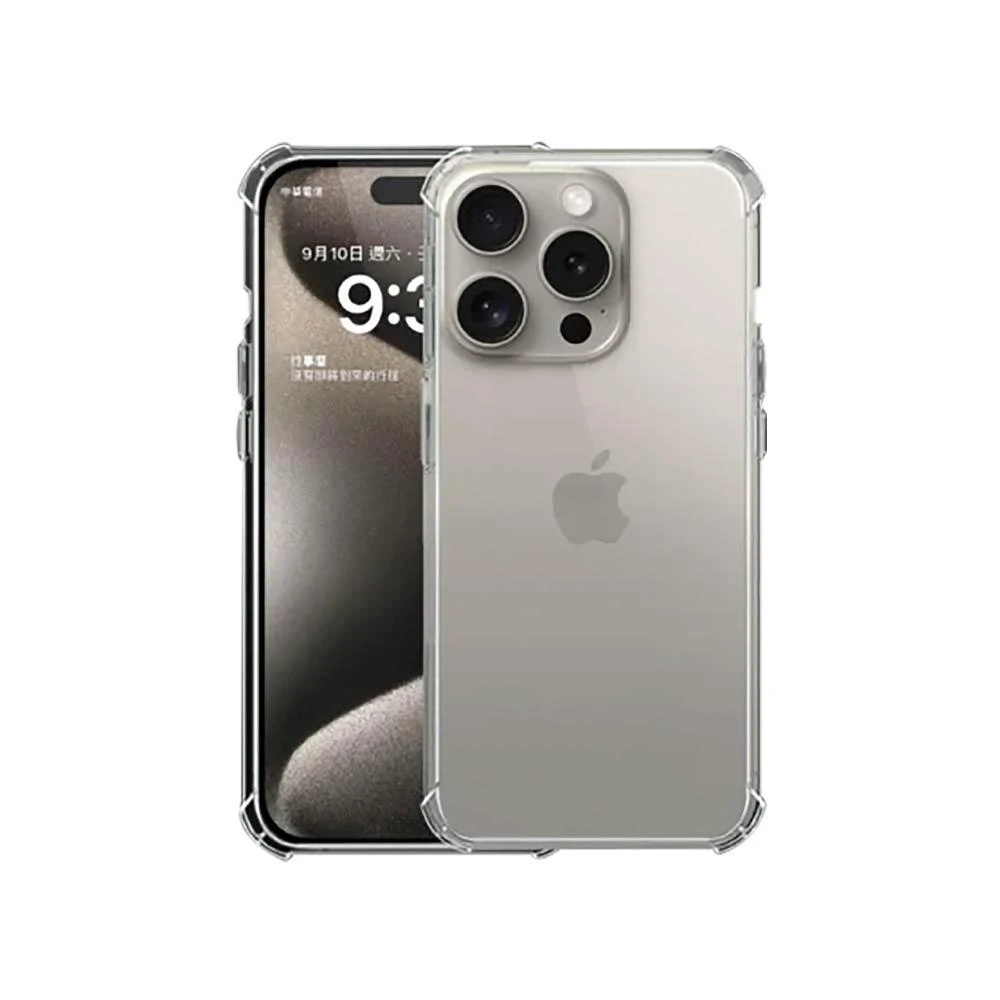 【CW】四角防摔手機殼 透明空壓殼適用iPhone 17 16 16e 15 14 13 12 11 Pro Max X i16
